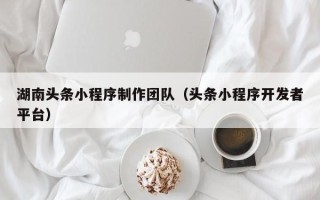 塔城湖南头条小程序制作团队（头条小程序开发者平台）